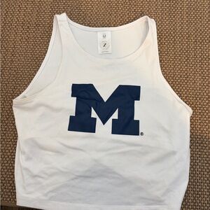 Michigan Tank Top with Built-In Bra